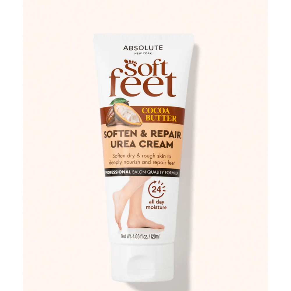 Absolute New York Soften & Repair Urea Foot Cream – 120ml - Beauty Exchange Beauty Supply