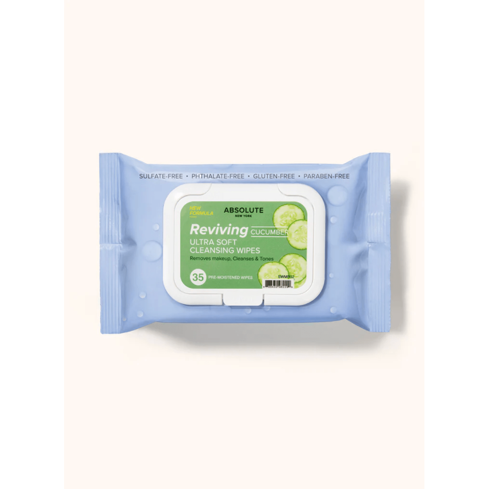 Absolute New York Ultra Soft Cleansing Wipes – 35 Wipes - Beauty Exchange Beauty Supply
