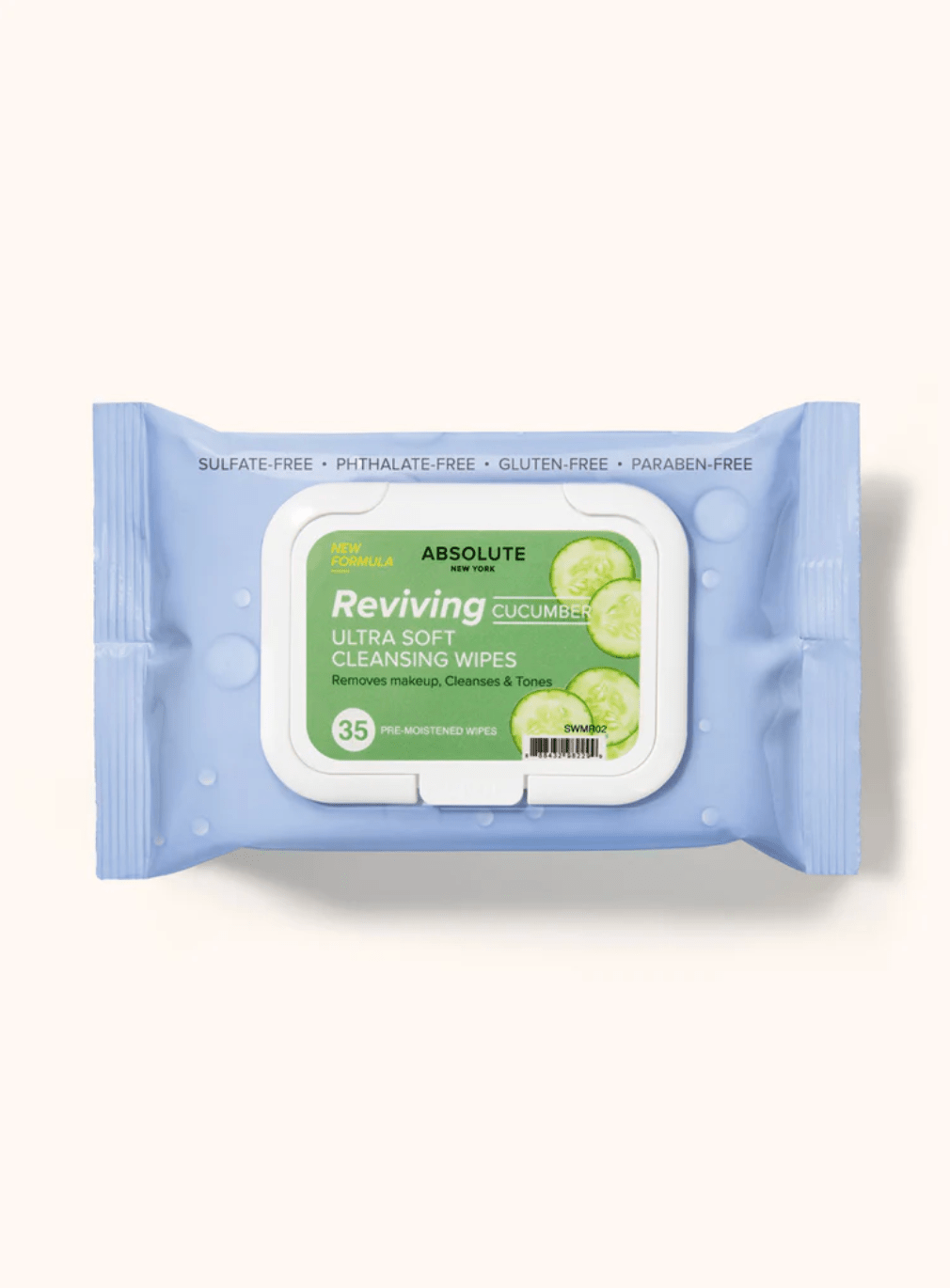 Absolute New York Ultra Soft Cleansing Wipes – 35 Wipes - Beauty Exchange Beauty Supply