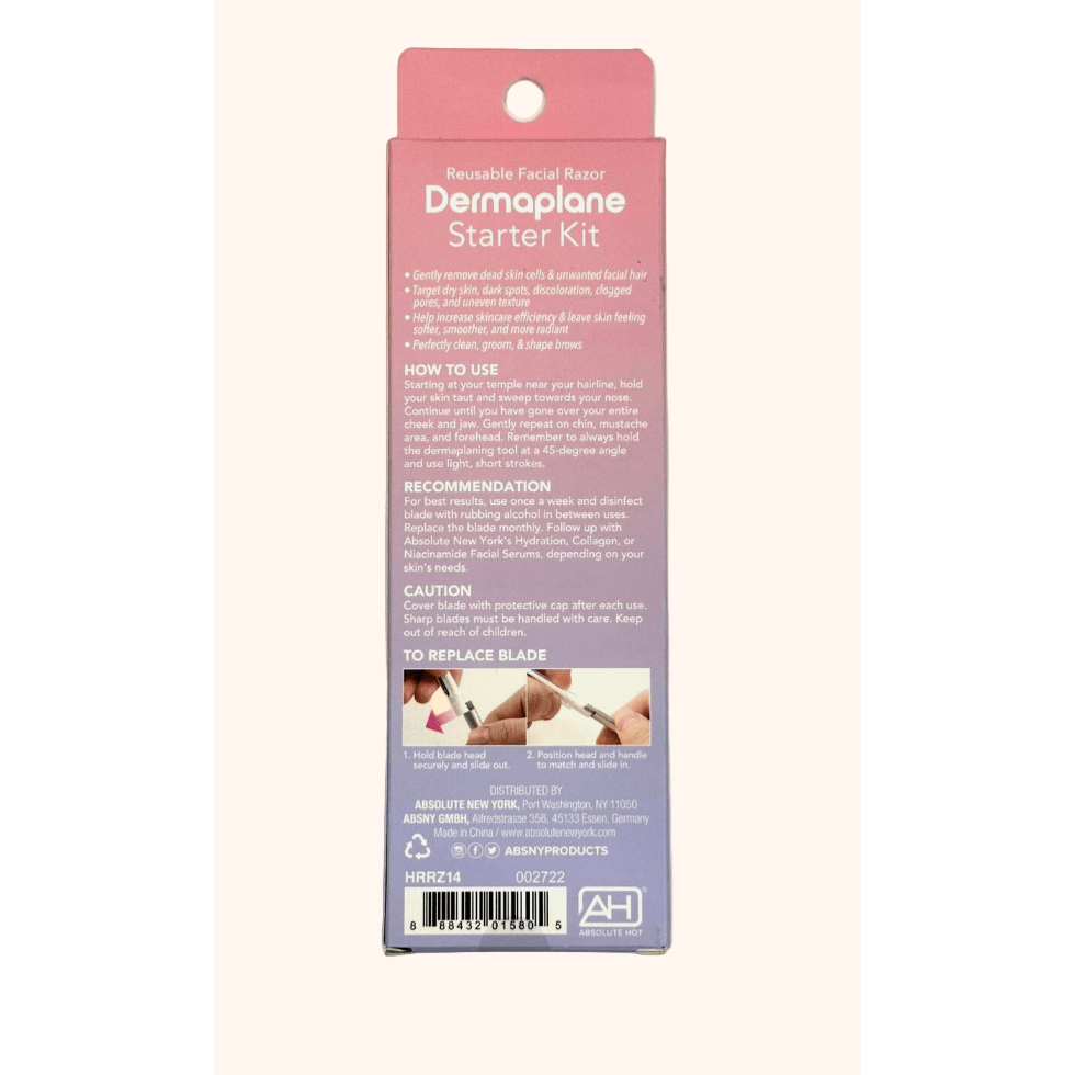 Absolute NewYork Dermaplane Starter Kit for Brows & Exfoliation Absolute NewYork Dermaplane Starter Kit for Brows & Exfoliation