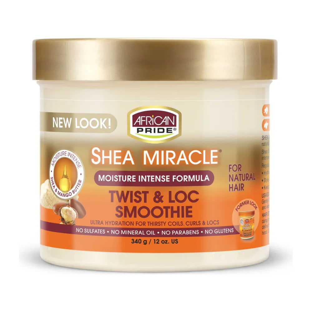 African Pride Shea Miracle Twist & Loc Smoothie – 12 oz