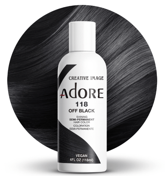 Adore Creative Image Semi - Permanent Hair Color Midnight Elegance - 4oz - Beauty Exchange Beauty Supply