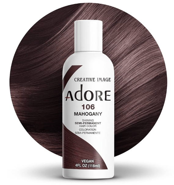Adore Creative Image Semi - Permanent Hair Color Midnight Elegance - 4oz - Beauty Exchange Beauty Supply