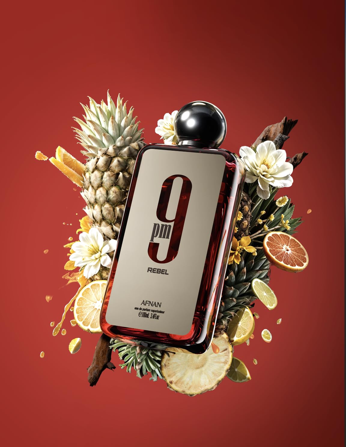 Afnan 9PM Rebel Eau de Parfum Spray – 3.4oz