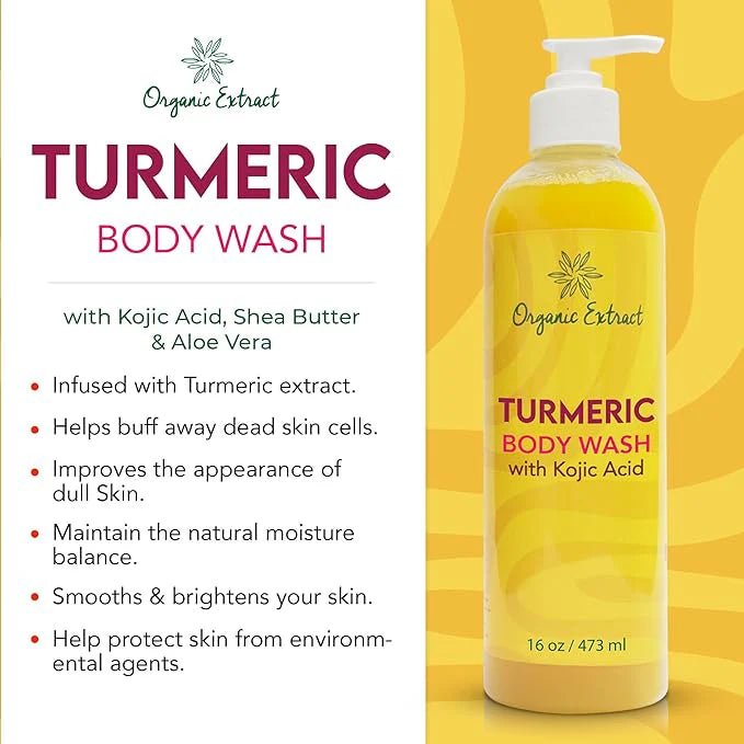 African Black Liquid Soap with Turmeric – 500ml - Beauty Exchange Beauty Supply