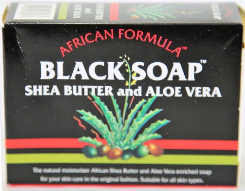 African Formula Black Soap Sheabutter & Aloevera - Beauty Exchange Beauty Supply