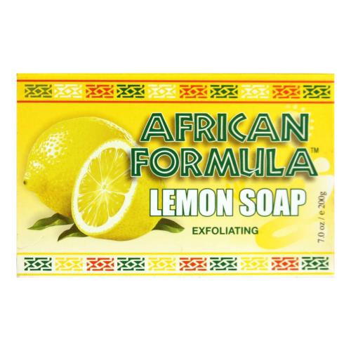 African Formula Lemon Exfoliating Soap - 7oz - Beauty Exchange Beauty Supply