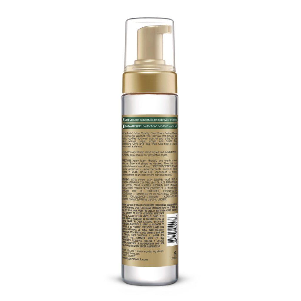 African Pride Styling Mousse – 8.5 fl oz - Beauty Exchange Beauty Supply