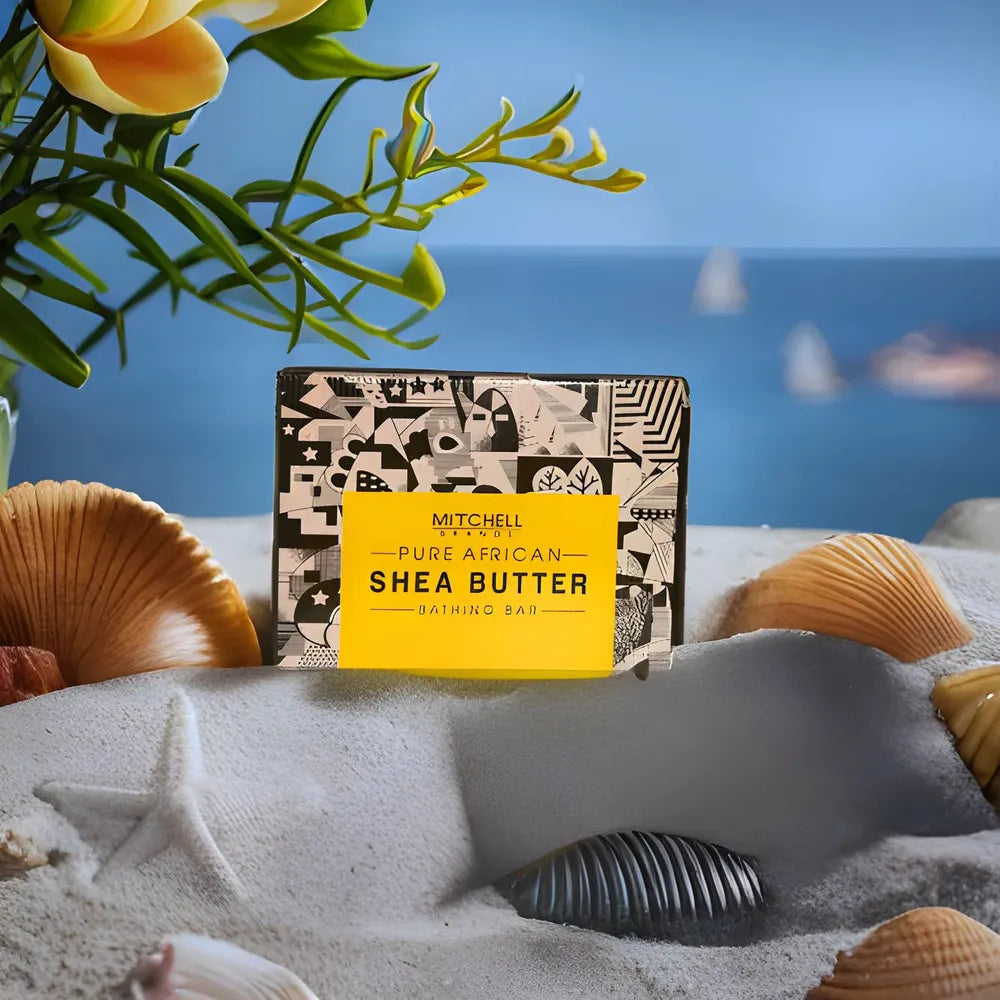 African Raw & Natural Pure African Shea Butter Bathing Bar – 100g - Beauty Exchange Beauty Supply
