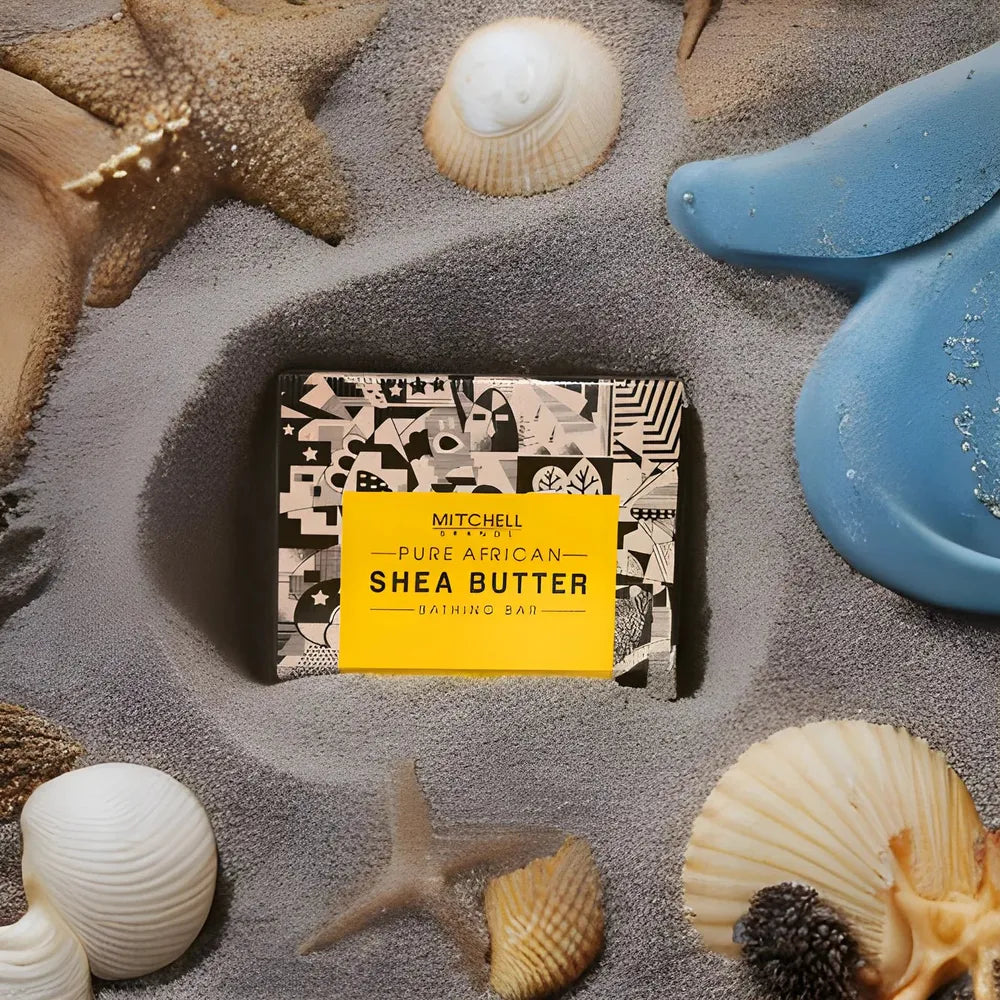 African Raw & Natural Pure African Shea Butter Bathing Bar – 100g - Beauty Exchange Beauty Supply