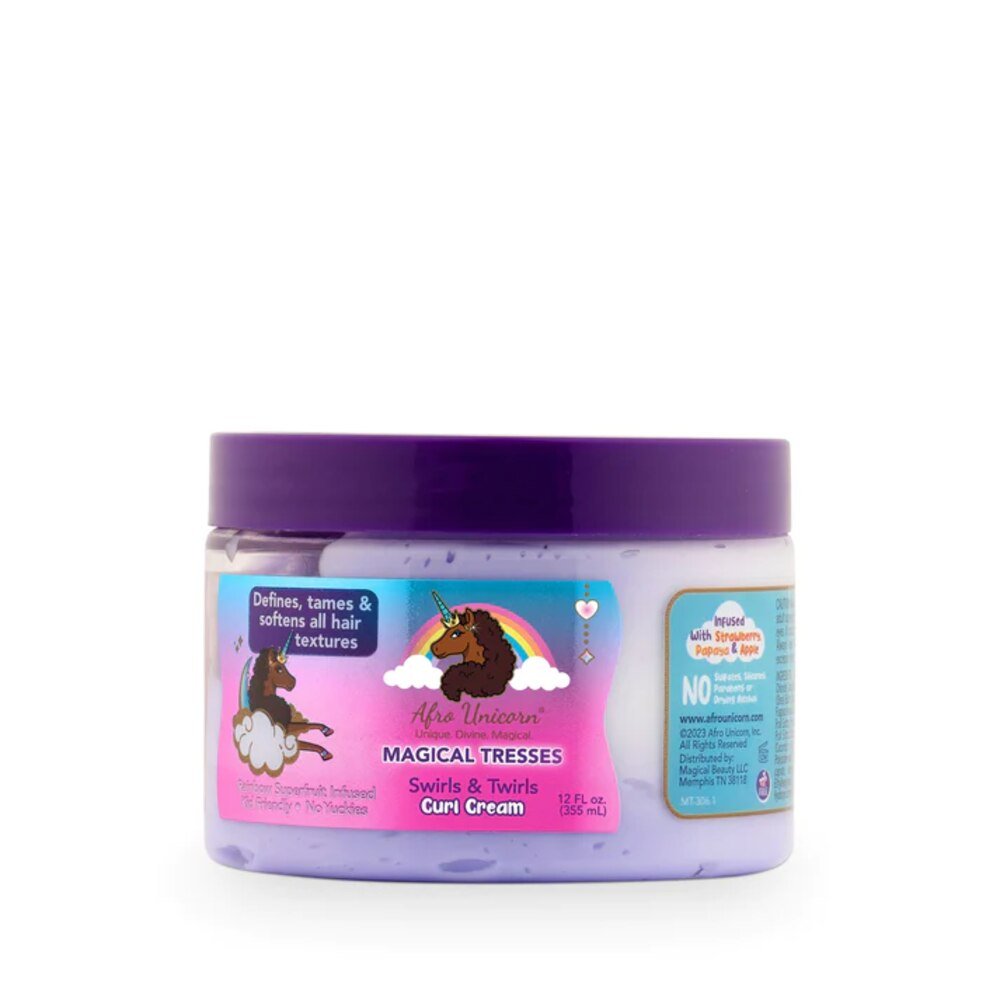 Afro Unicorn Magical Tresses Curl Cream - 12 OZ - Beauty Exchange Beauty Supply