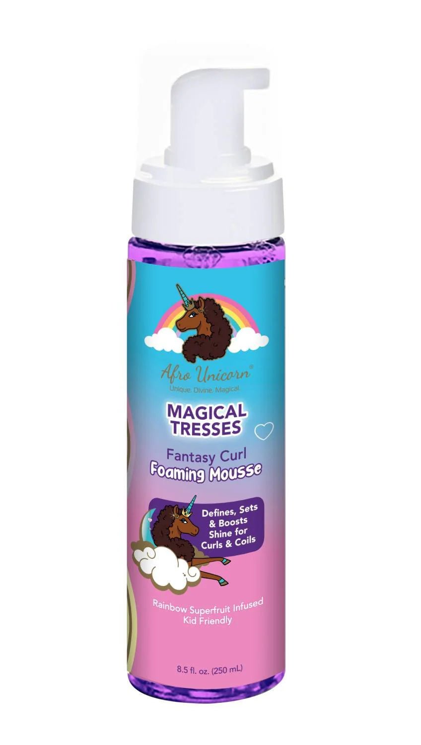 Afro Unicorn Magical Tresses Foaming Mousse - 8.5oz - Beauty Exchange Beauty Supply