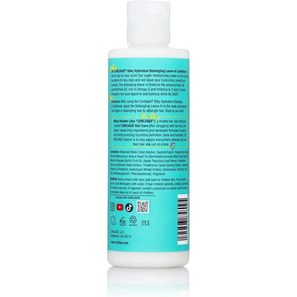 CurlDaze Silky Hydration Detangling Conditioner