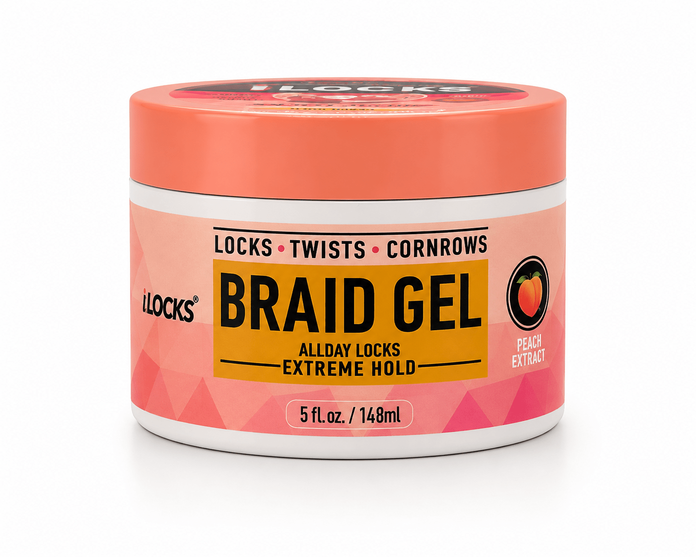 All Day Locks Braid Gel Peach Gold - Beauty Exchange Beauty Supply