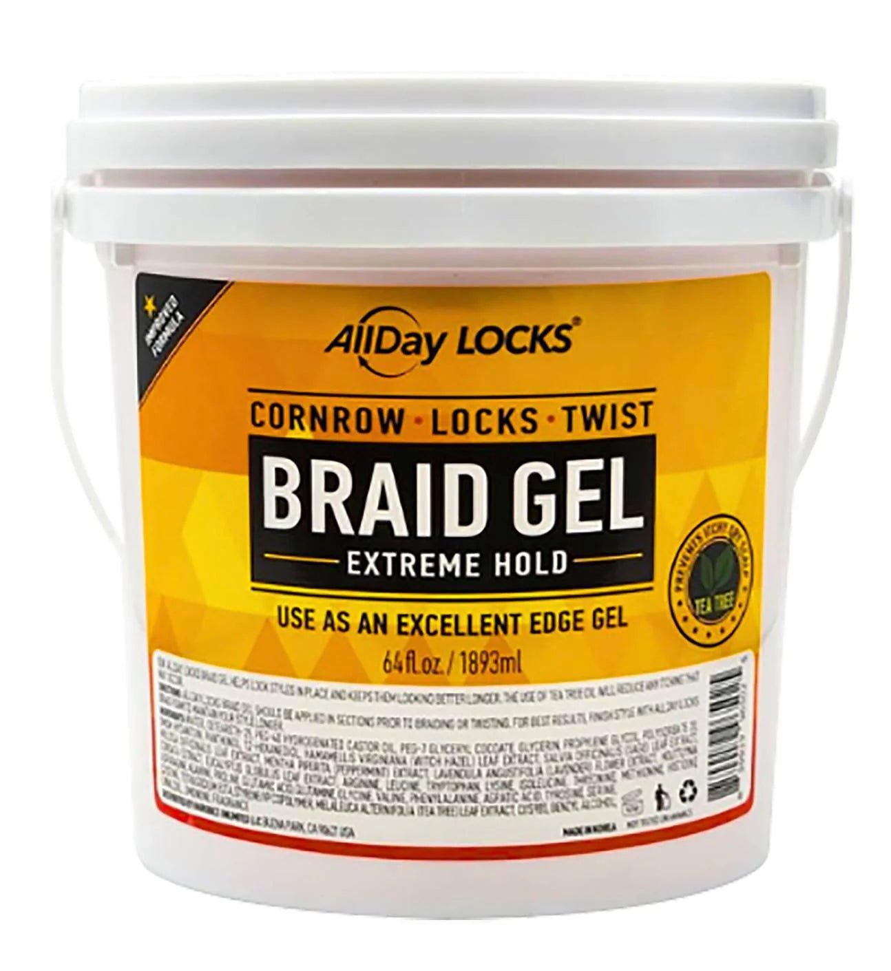 All Day Locs Braid Gel - Extreme Hold - Beauty Exchange Beauty Supply