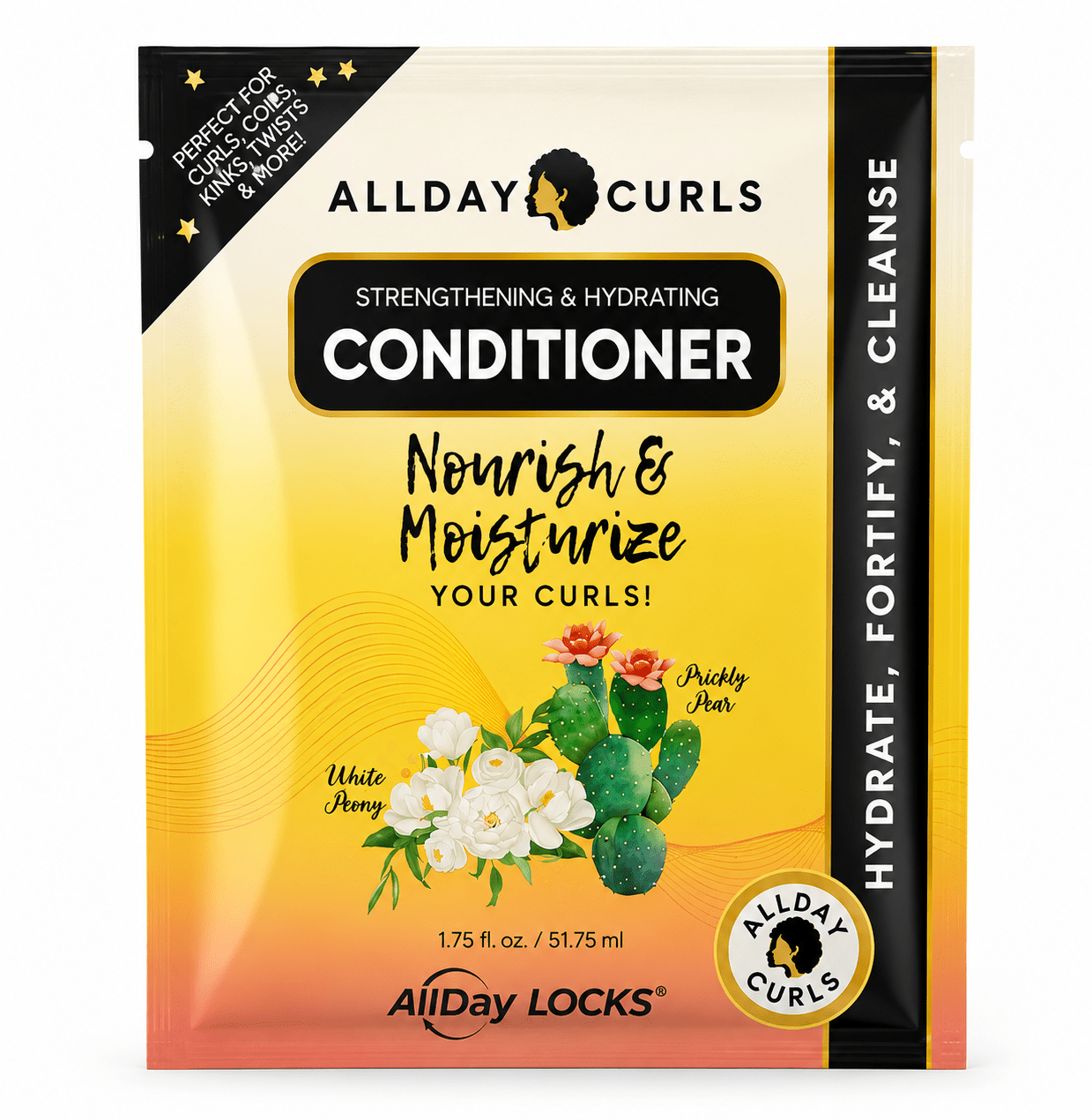 AllDay Curls Hydrating Shampoo & Moisturizing Conditioner – 1.75oz - Beauty Exchange Beauty Supply