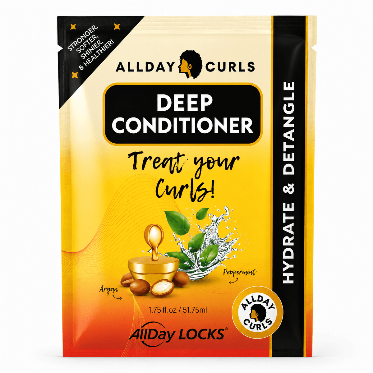 AllDay Curls Hydrating Shampoo & Moisturizing Conditioner – 1.75oz - Beauty Exchange Beauty Supply