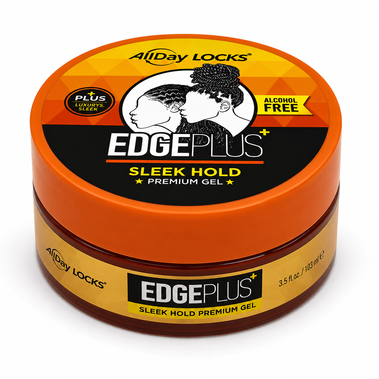 AllDay Locks Edge Plus Gel Sleek Hold Premium – 3.5oz - Beauty Exchange Beauty Supply