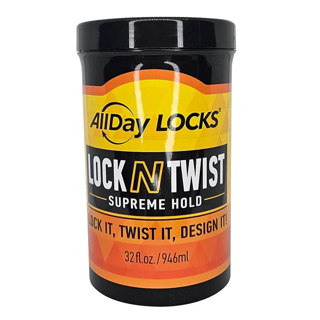 AllDay Locks Lock N Twist Supreme Hold – 32 oz - Beauty Exchange Beauty Supply