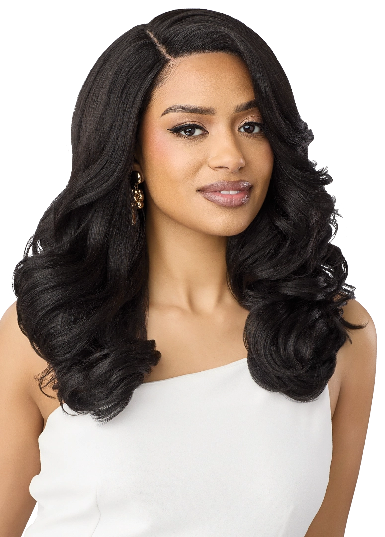 Outre Lace Frontal HD Sythetic Lace Front Wig - Amrose