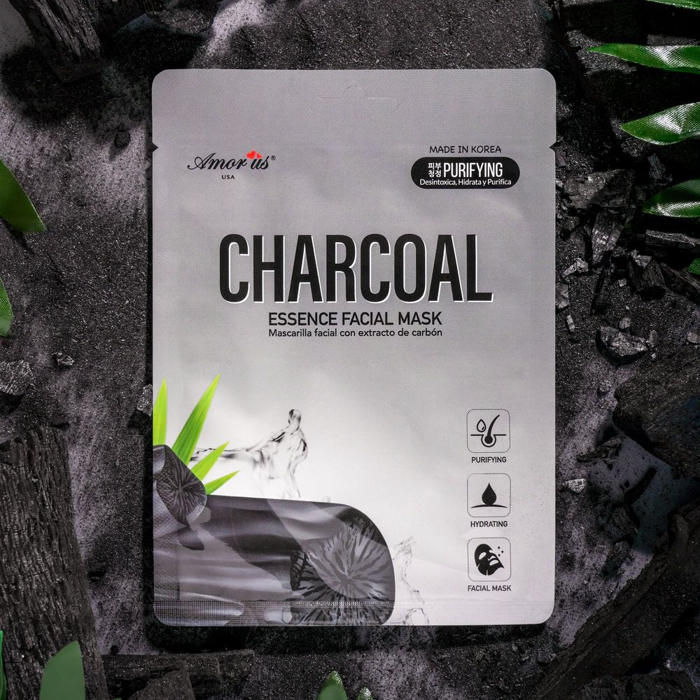 Amor Us Facial Mask – Detox with Charcoal or Coenzyme Q10 - Beauty Exchange Beauty Supply