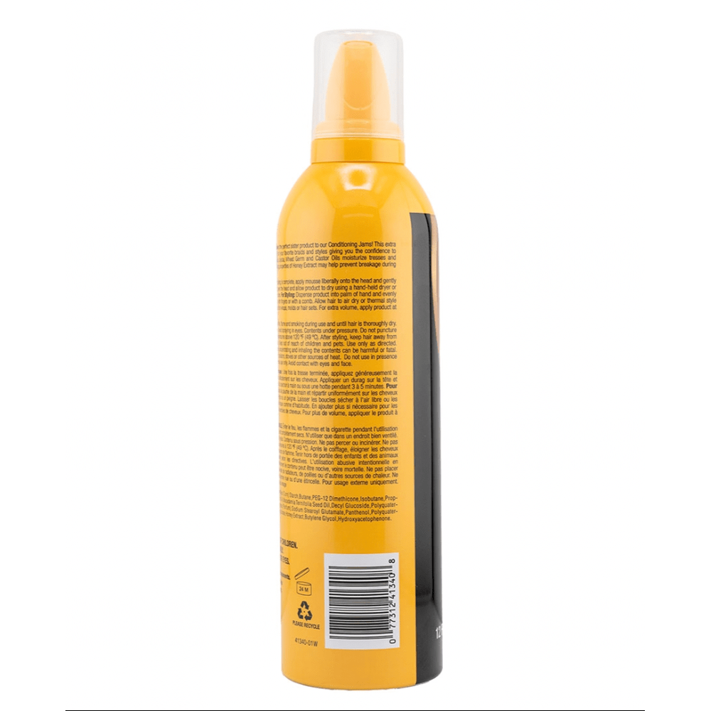 Ampro Shine N Jam Setting Mousse Firm & Extra Hold – 12oz - Beauty Exchange Beauty Supply