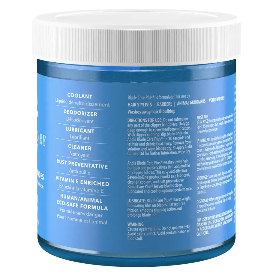 Andis 7 - in - 1 Blade Care Dip Jar – 16 oz - Beauty Exchange Beauty Supply
