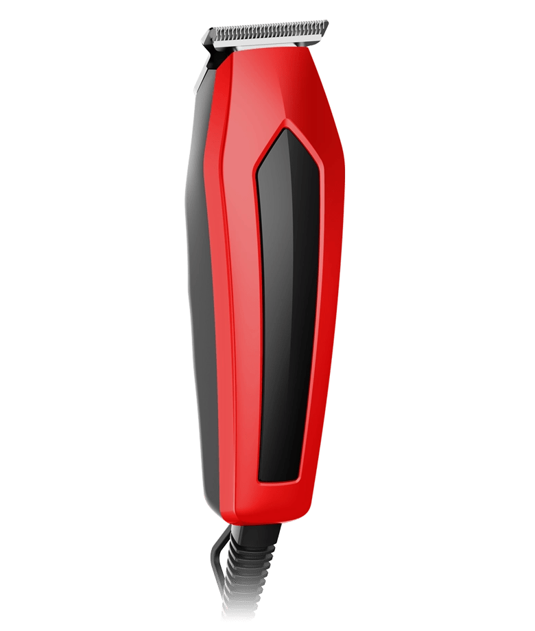 Andis – At-Home Trimmer Ultra Trim Red – 7 Piece Kit - Beauty Exchange Beauty Supply