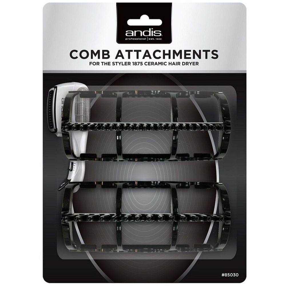 Andis Clipper Comb Attachments – Snap - On Guide Guards for Precision Cutting - Beauty Exchange Beauty Supply