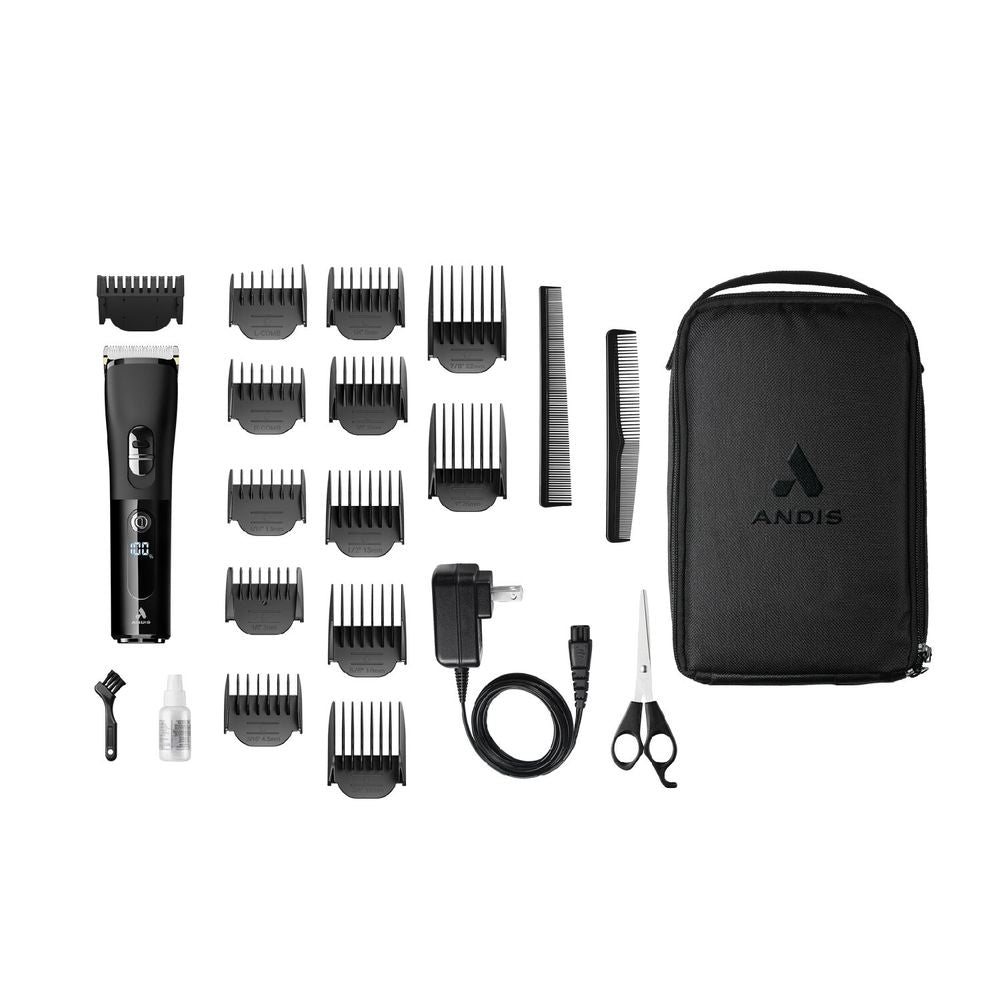 Andis Envision Cordless Clipper – Ultra - Quiet, Adjustable Blade - Beauty Exchange Beauty Supply
