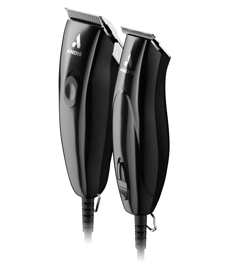 Andis Professional Pivot Clipper and Trimmer Combo - Black - Beauty Exchange Beauty Supply