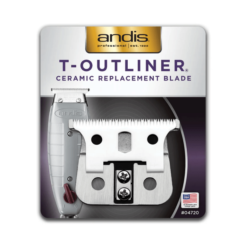 Andis T - Outliner Replacement Blade – Steel/Ceramic - Beauty Exchange Beauty Supply