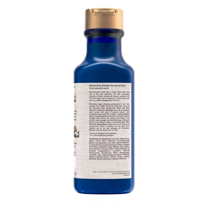 Maui Moisture Shampoos – 3 Variants: Nourish, Hydrate & Strengthen – 13 fl oz