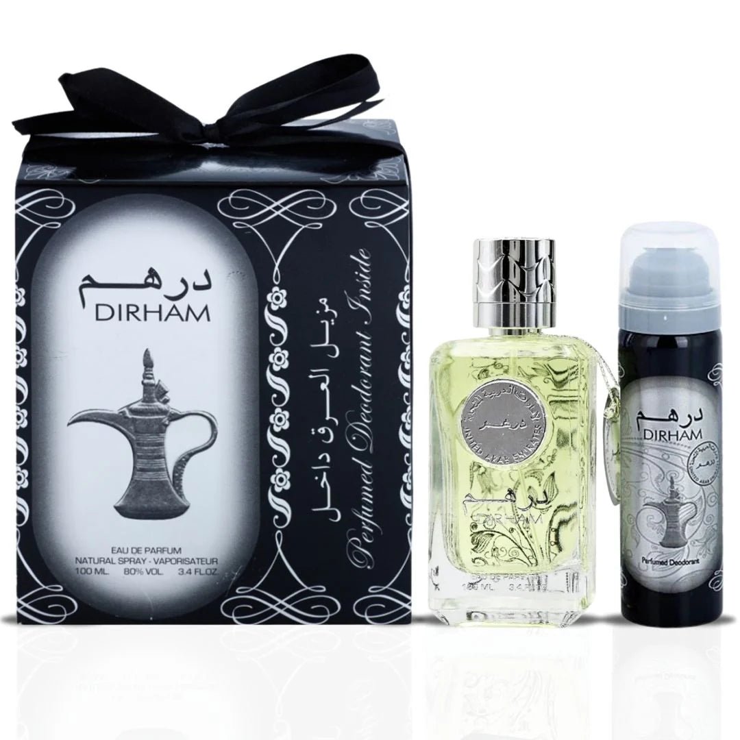 Ard Al Zaafaran Dirham EDP 3.4oz + Deo 50ml – Unisex - Beauty Exchange Beauty Supply