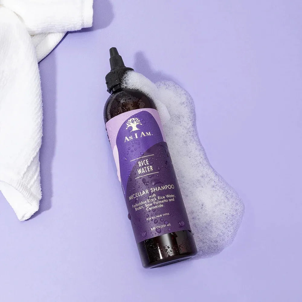 As I Am Rice Water Shampoo & Conditioner – 8 oz - Beauty Exchange Beauty Supply