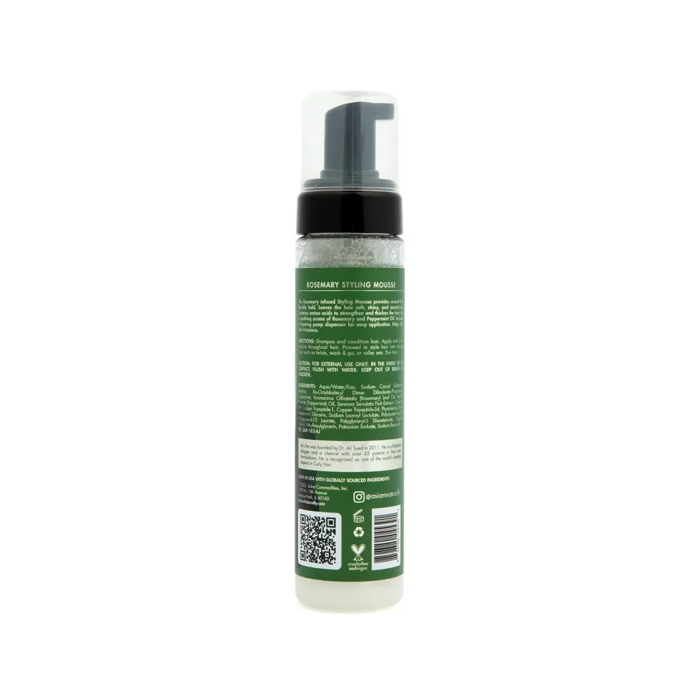 As I Am Rosemary Curl Hair Mousse – 8 fl oz - Beauty Exchange Beauty Supply