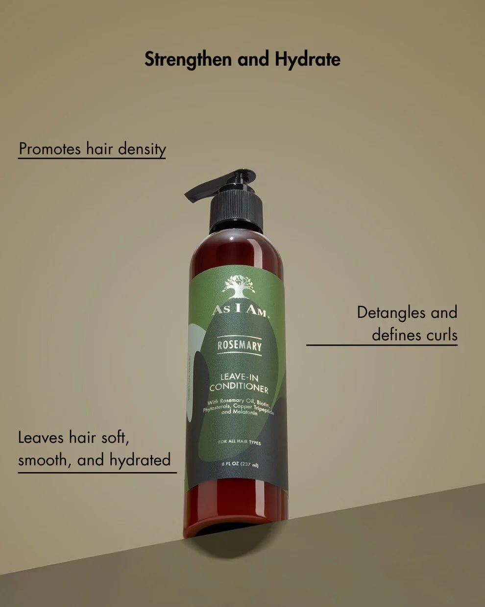 As I Am Rosemary Hair Care – 8oz - Beauty Exchange Beauty Supply