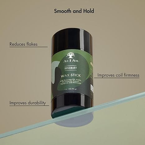 As I Am Rosemary Hair Wax Stick – 2.6 oz - Beauty Exchange Beauty Supply