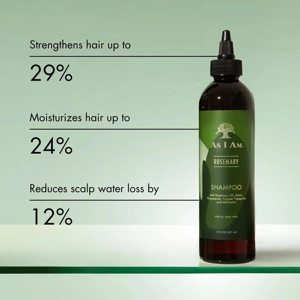 As I Am Rosemary Shampoo & Conditioner – 8 fl oz - Beauty Exchange Beauty Supply