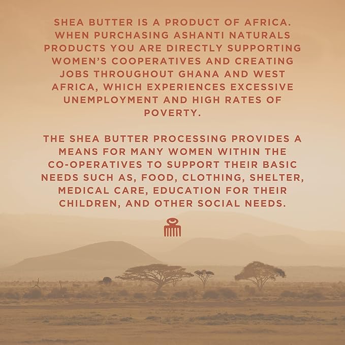 Ashanti African Chunky Shea Butter Hair Treatment – Yellow – 100% Natural – 5 oz & 10 oz - Beauty Exchange Beauty Supply