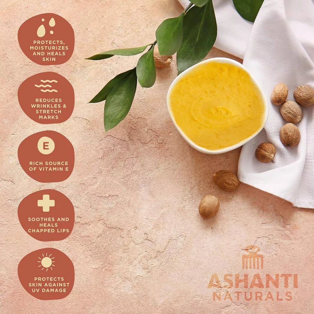 Ashanti African Creamy Shea Butter – 8 oz - Beauty Exchange Beauty Supply