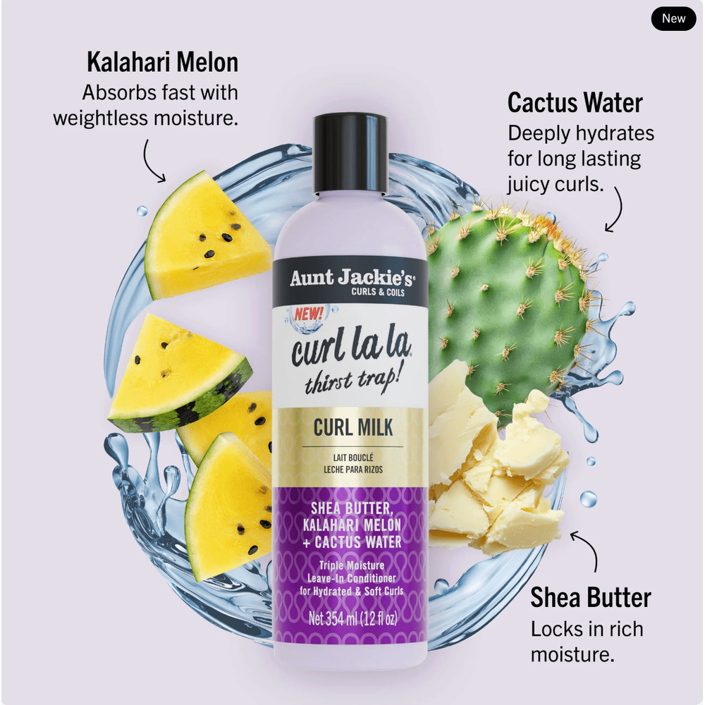 Aunt Jackie's Curl La La Curl Milk – 12oz - Beauty Exchange Beauty Supply