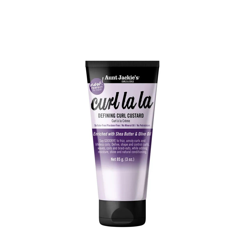 Aunt Jackie's Curl La La Defining Curl Custard – 3oz - Beauty Exchange Beauty Supply