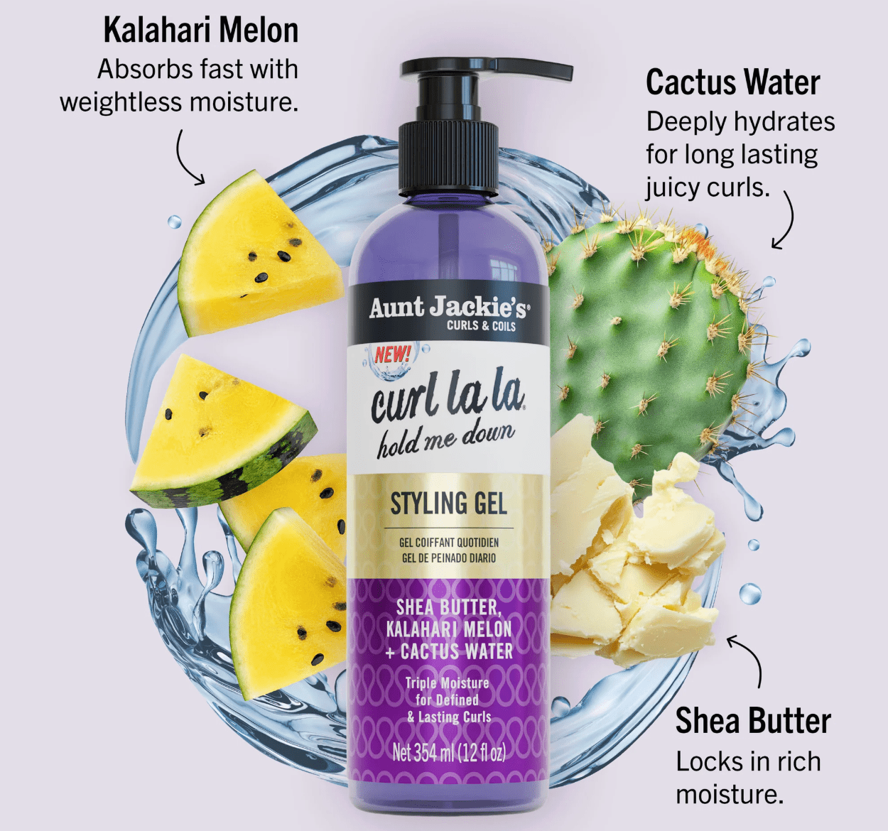 Aunt Jackie's Curl La La Styling Gel – 12oz - Beauty Exchange Beauty Supply