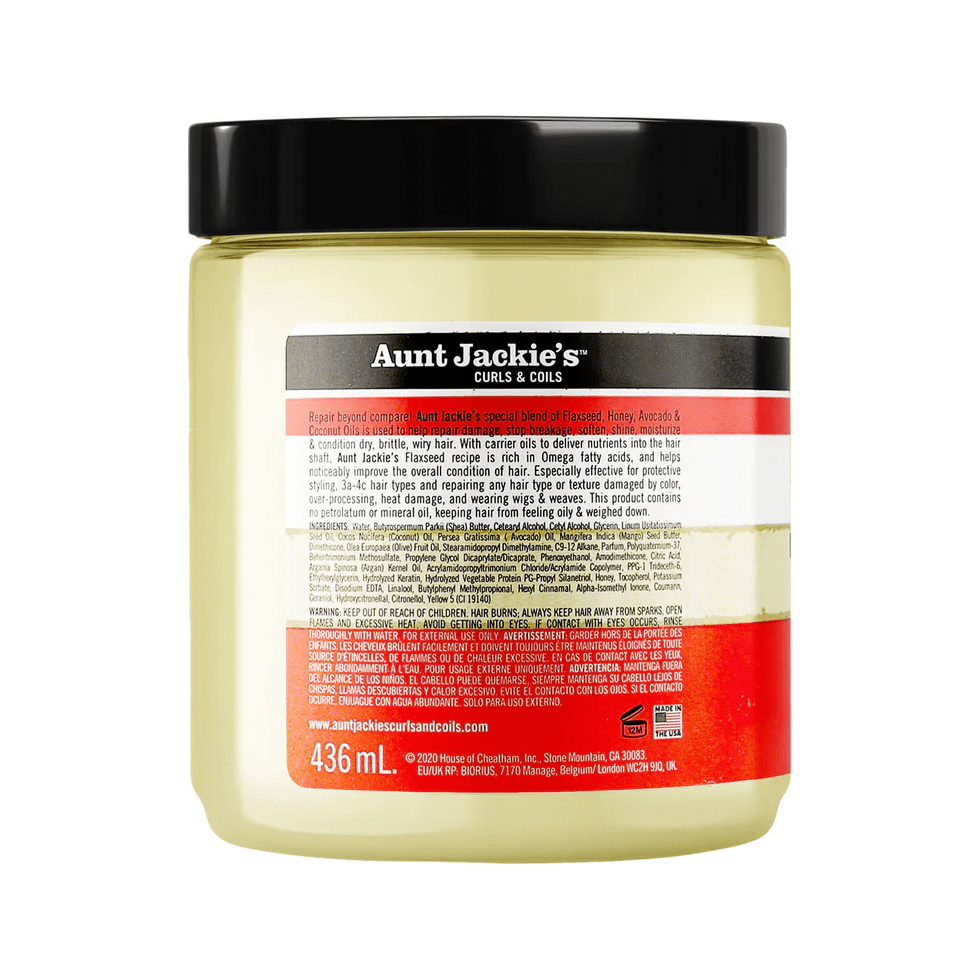 Aunt Jackie’s Fix My Hair Intensive Repair Conditioning Masque – 15 oz | Strength & Moisture Therapy for Damaged Hair - Beauty Exchange Beauty Supply