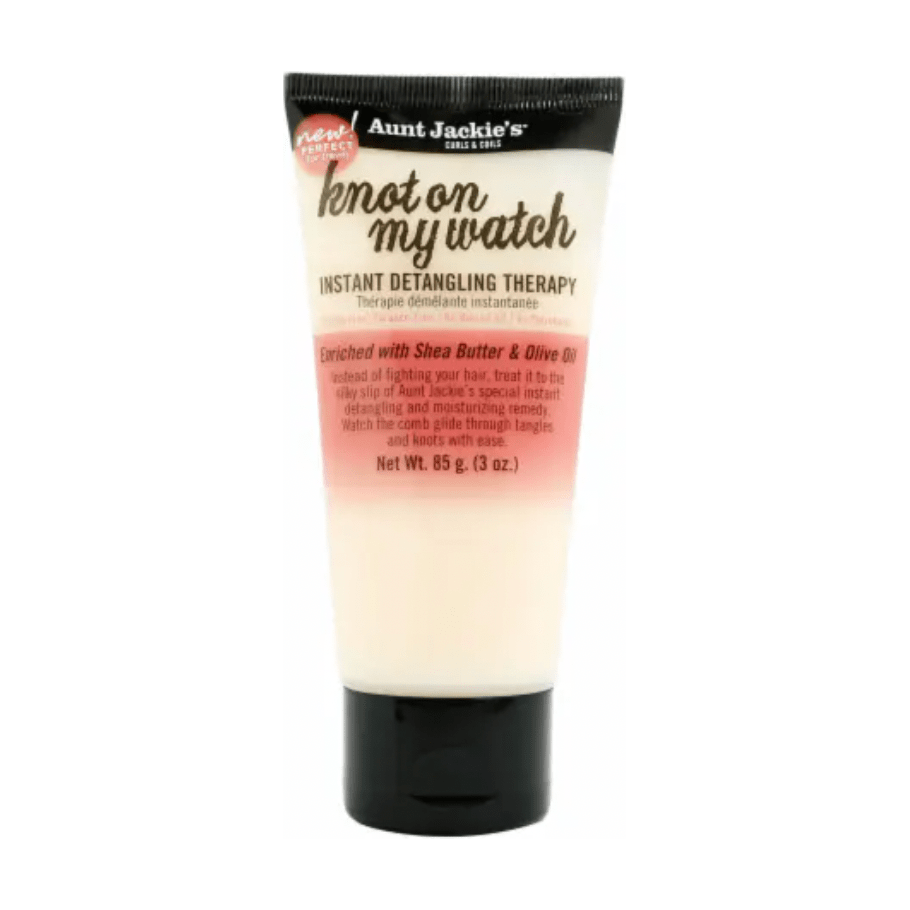 Aunt Jackie’s Knot On My Watch Instant Detangling Therapy – 3 oz | Travel - Size Leave - In for Curly, Coily & Wavy Hair - Beauty Exchange Beauty Supply
