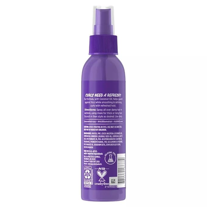 Aussie Miracle Curls 2nd Day Curl Activator – 8.5oz - Beauty Exchange Beauty Supply