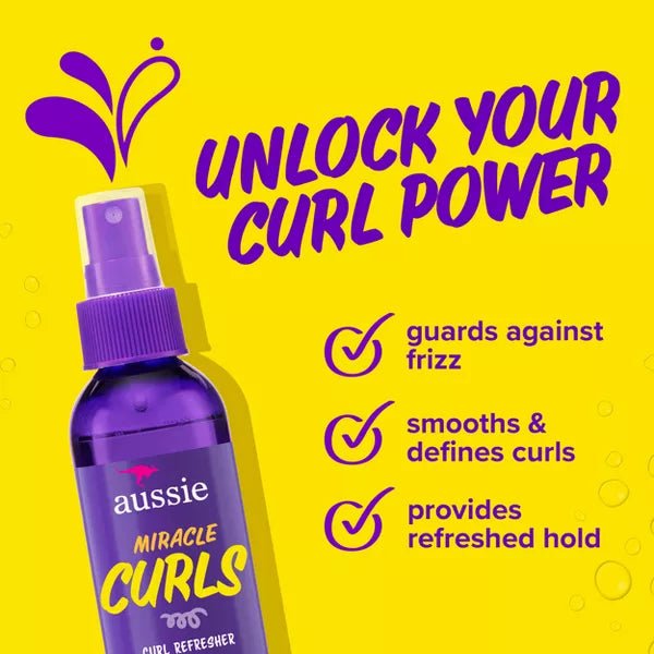 Aussie Miracle Curls Co - Wash, Curl Cream & Refresher Spray Gel Set - Beauty Exchange Beauty Supply