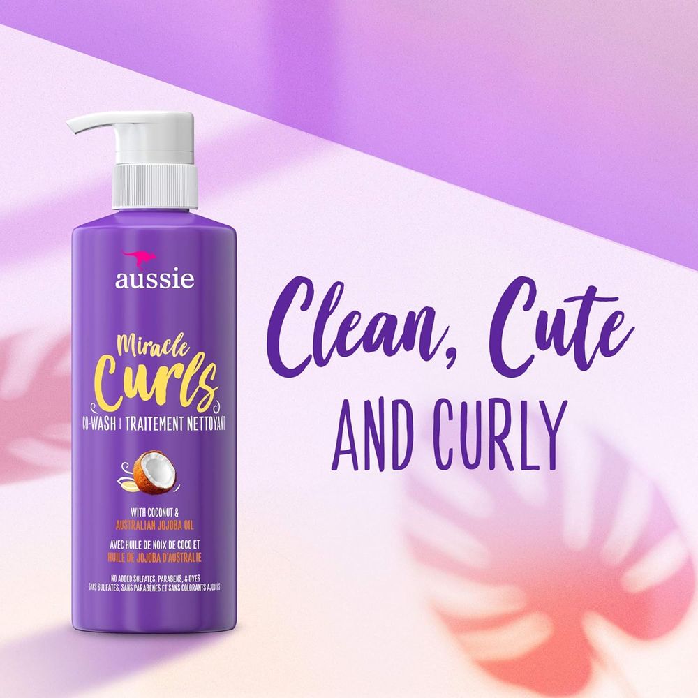 Aussie Miracle Curls Co - Wash, Curl Cream & Refresher Spray Gel Set - Beauty Exchange Beauty Supply