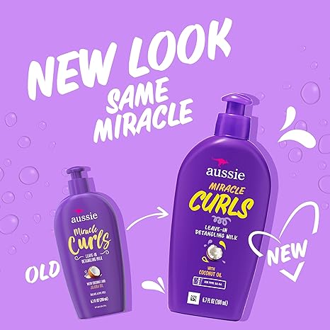 Aussie - Miracle Curls Detangling Milk Treatment 6.7oz - Beauty Exchange Beauty Supply